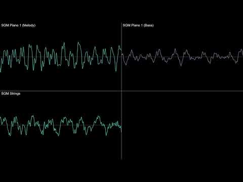 Undertale OST: 081 - An Ending (Oscilloscope View)