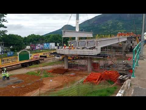 The new pre-cast pieces have arrived - #SãoRaimundoBridgeConstruction 01/20/2026