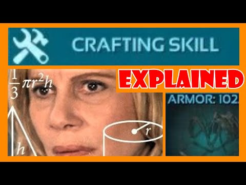 Crafting Skill Explained - Ark Survival evolved
