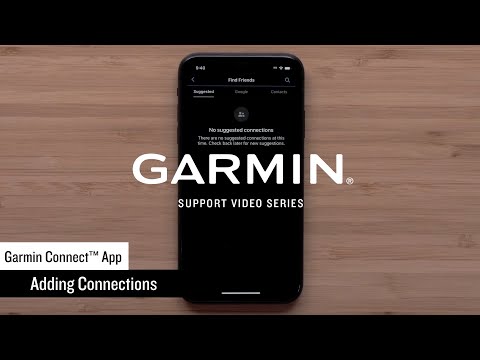 Garmin Support | Garmin Connect™ App | Adding Connections