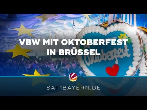 O'zapft is in Brüssel! Bayerns Wirtschaft bringt Oktoberfest in EU-Hauptstadt