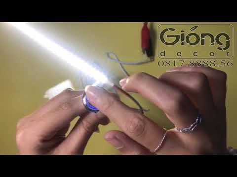 HƯỚNG DẪN LẮP ĐẶT CÔNG TẮC CÓ DIMMER CHO TỦ ÁO, TỦ BẾP - GIÓNG DECOR