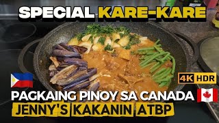 PAGKAING PINOY SA CANADA! SPECIAL KARE-KARE @JENNY'S KAKANIN ATBP. 🇵🇭 🇨🇦