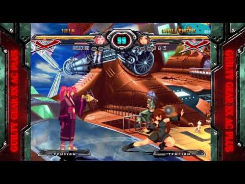 [GGXXAC] HonkeyKong (Baiken) Vs.  Sin-E (Jam) - 5-24-13