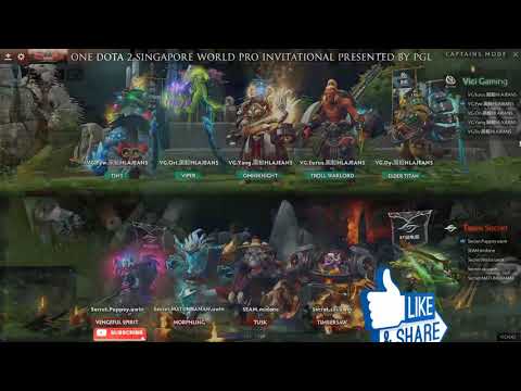 Vici Gaming vs Team Secret highlights One Esports Singapore World