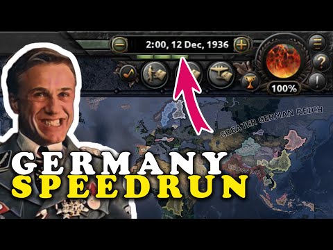 Capitulate All Major Nations in 1936 - Hoi4 Germany Speedrun Commentary
