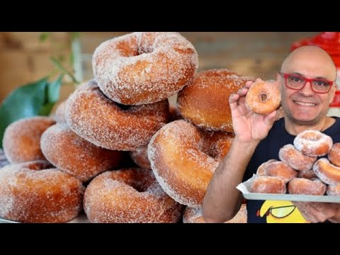 CIAMBELLE SOFFICI all'ARANCIA frittelle morbide