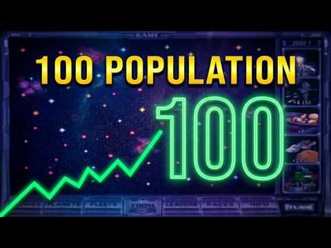 Master of Orion 2: Can we grow to 100 Pop in 100 turns?