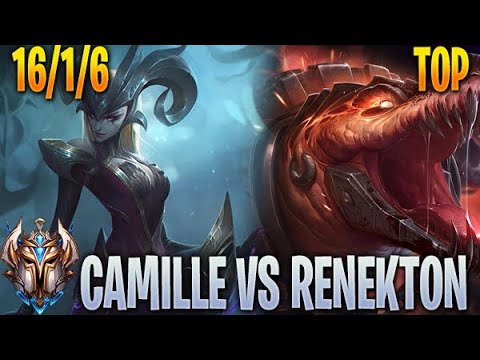 Camille vs Renekton - Top - Challenger 10.22