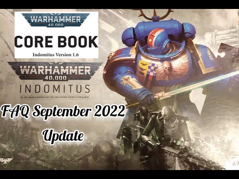 FAQ Core Rulebook September 2022 [ENG] Indomitus Update Useless