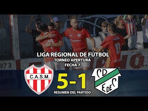 San Martín de Carhué vs Empleados de Comercio - Resumen (5-1) | Fecha 7 | Liga Regional de Fútbol