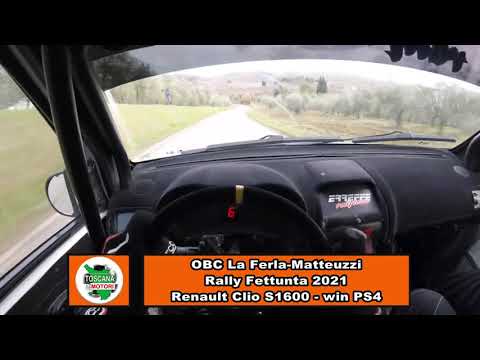 Rally Fettunta 2021, OBC La Ferla-Matteuzzi, i più veloci di PS4