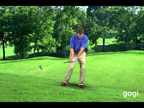 Golf Basics - Downhill Lie: Todd Anderson at www.mygogi.org