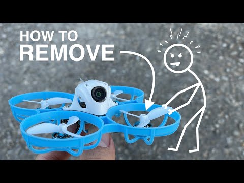 3 METHODS to REMOVE a PROPELLER on a Meteor 75 Pro or any other Tinywhoop | How to remove a prop