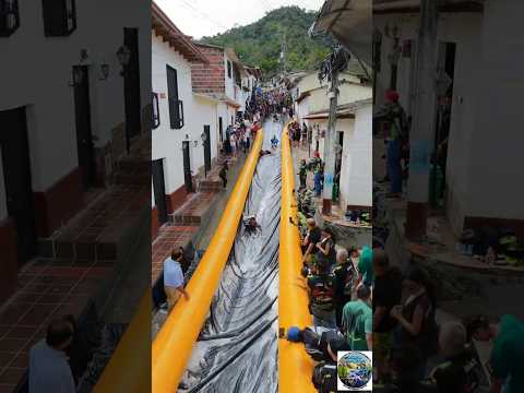 Deslizadero municipal más largo del departamento 🌊🔥