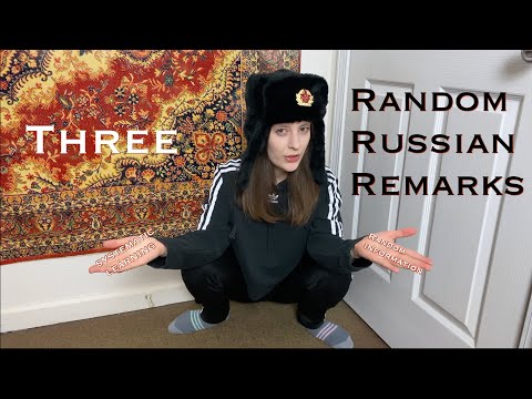 Learn 3 completely random Russian words or how to pronounce the letter Ы