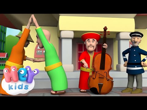 Drei Chinesen mit dem Kontrabass - Kinderlieder TV.de