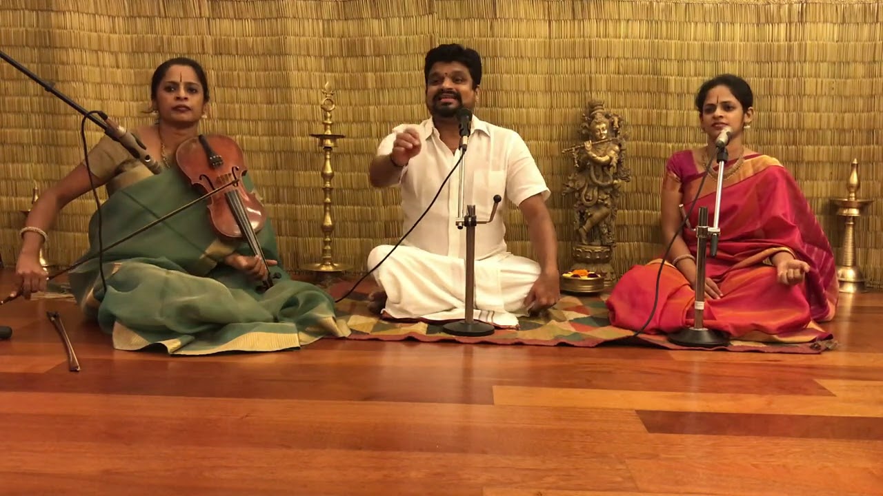 Thirupaavai Day 4, Aazhi mazhai kanna- Varali- Kunnakudi Balamurali Krishna and Akkarai sisters