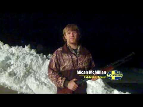 10 clays with shotgun from the hip