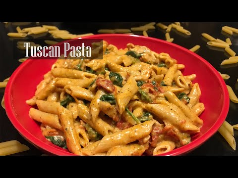 Instant Pot Tuscan Chicken Pasta Recipe - RKC