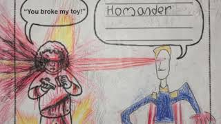 Cover art for homander