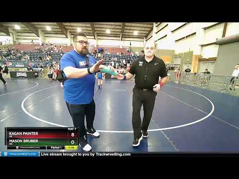 74 Lbs Quarterfinal - Kagan Painter, PA Vs Mason Bruber, NE A2e1