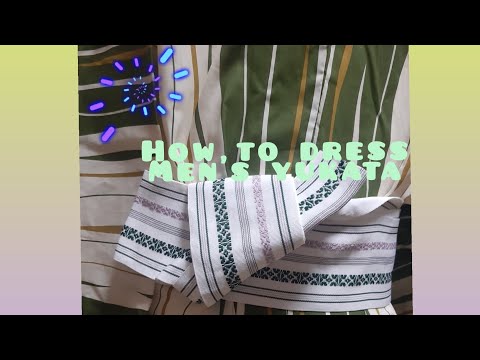 How to dress men's yukata！！