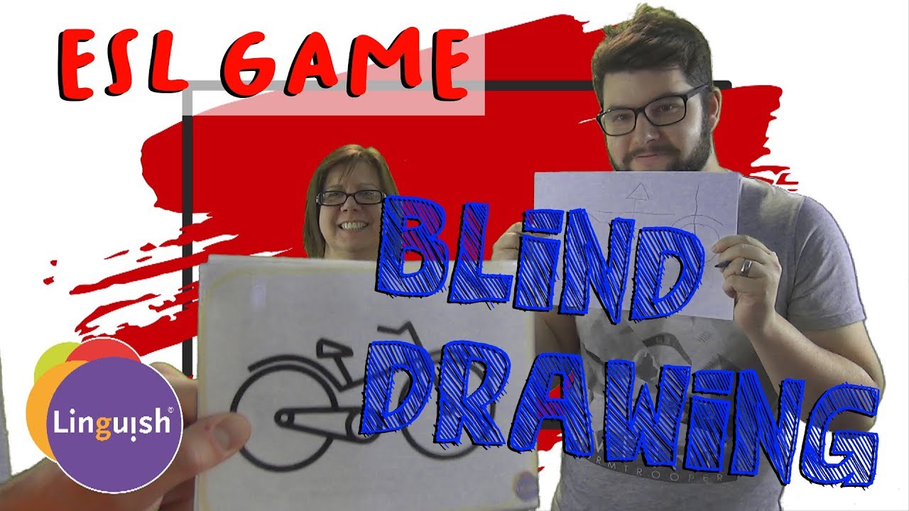 Linguish ESL Games // Blind drawing // LT131