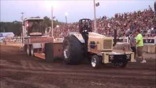 preview picture of video 'MTTP PULLS-FREMONT, MI LIGHT LIMITED SUPER STOCK TRACTORS   08-08-14'