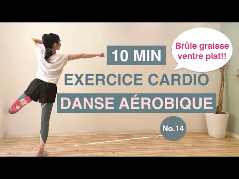 10MIN EXERCICE CARDIO-Brûle graisse, ventre plat//10MIN CARDIO DANCE WORKOUT-Burn fat, flat belly