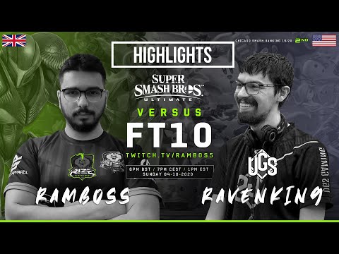 Rize | RAMBOSS vs UGS | Ravenking - First To Ten HIGHLIGHTS (Samus vs Ike)