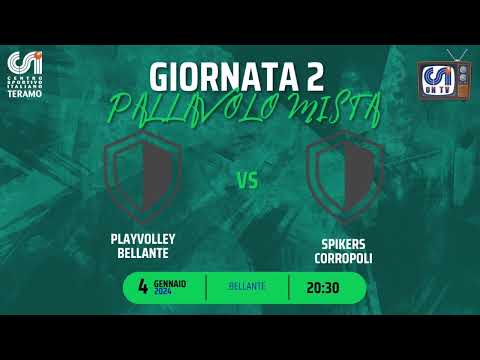 Pallavolo mista CSI | Playvolley Bellante - Spikers Corropoli