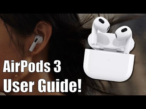AirPods 3 User Guide and Tutorial! Video