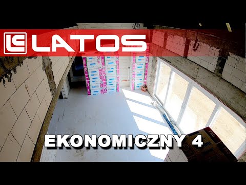 Instalacje w domu Ekonomiczny 4 - Domy z Wizją. Etap rozkładania instalacji wewnętrznych.