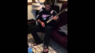 Chimaira bloodlust solo cover