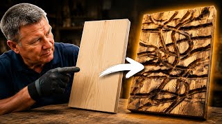 DIY Wooden Wall Panel | Easy Woodworking Project for Beginners
