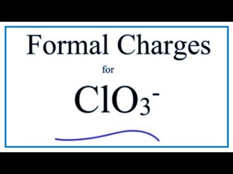 Calculating ClO3- Formal Charges: Calculating Formal Charges for the Chlorate Ion