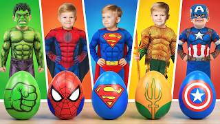 Download lagu Kids Turn Into Superheroes! ⚡Oliver & Roma Compilation mp3