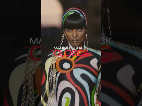MALIKA CLOSING EMILIO PUCCI. 😍
