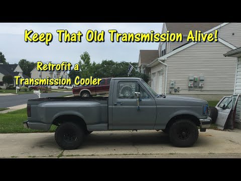 Add a Transmission Cooler to an F-Series & Bronco by @GettinJunkDone