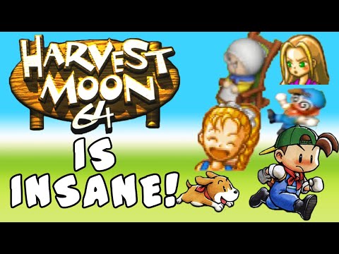 Harvest Moon 64 is INSANE! | A Look at the Weirder Moments of Harvest Moon 64