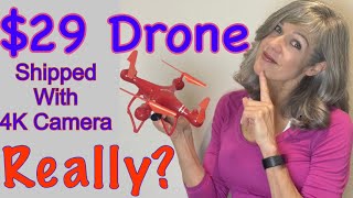 KY 101 Drone form Aliexpress with 4K Camera for $29 Shipped! Could It Possibly Be any GOOD?