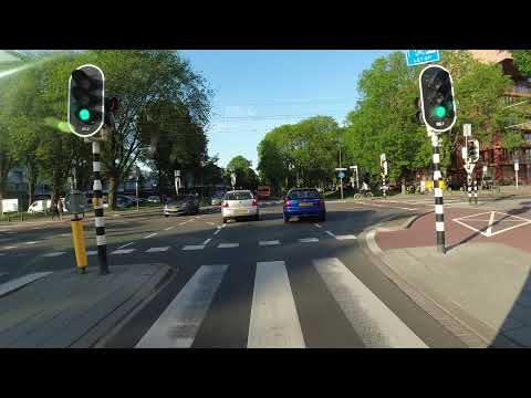 HTM lijn 21: Vrederust - Scheveningen Noord - Garage Telexstraat | 2021 | 4K