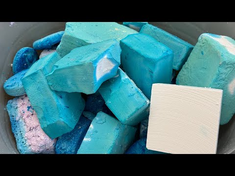 Satisfying Dyed Chalk Crushing ASMR