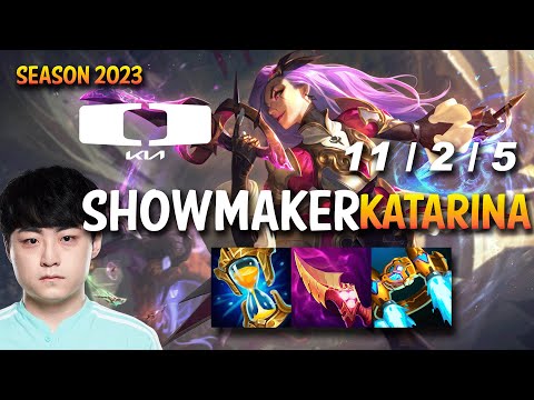 DK Showmaker KATARINA vs ANIVIA Mid - KR Ranked