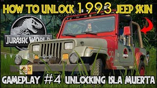 Jurassic World Evolution: How To Unlock 1993 Jeep Skin