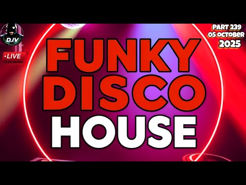 🔥 FUNKY HOUSE MUSIC MIX 2025  Disco, Tech & Ibiza Vibes 🌴🪩 DJV