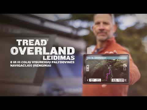 Garmin Tread XL – Overland bekelės palydovinės navigacijos įrenginys