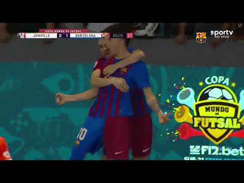 JEC/KRONA (JOINVILLE) 2 X 3 BARCELONA | FINAL DA COPA DO MUNDO DE FUTSAL SUB-21