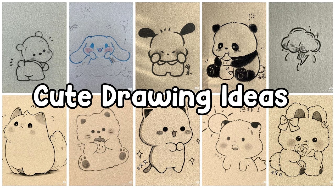 Cute Drawing Ideas | Easy drawing Ideas | Simple Drawing Ideas